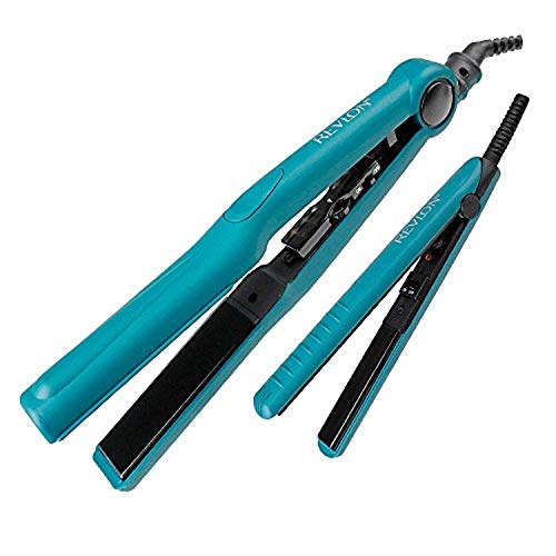 Revlon Straightening Ceramic Flat Iron Set, 1