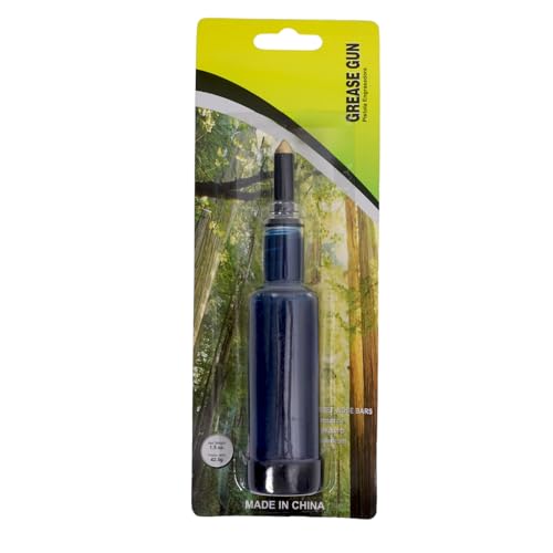 Plastic Lubricator Chainsaw bar Grease Gun for Chainsaw Pre Loaded All Purpose Lubricant Easy Refill Universal for Most Chains and Cutters Lubricating Mowers Trimmers Brushcutter Lube Tool