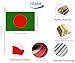 10 Pack Bangladesh Flags -BD Handheld Flag-Desktop Flag-5x8 In, Bengalese Mini Flag. Suitable For Party Decorations, Store Displays, Bar Decorations And National Day Parades.