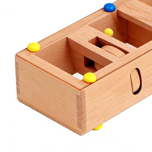 Jeu de tri de perles en bois naturel et durable pour dès 3 ans - 7