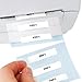Panduit H100X064H1T-2-B Label, Two-Sided, 1" Width x 0.64" Height, White (Pack of 5,000)