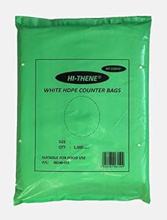 Tezraftaar® 12" X 18" Polythene Butcher, Counter Food Storage Bags, HD Bags, Pinch & Pull Type (1000)