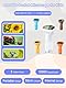 Acoath Mikroskop für Kinder, Digitales Mikroskop mit 2,0 IPS-Bildschirm Lupe 200x Vergrößerung, 8 LED Lights Handy Microscope USB Taschenmikroskop - Weiß
