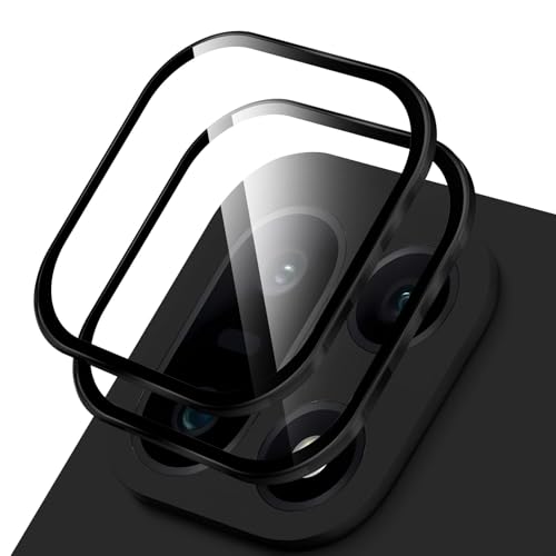 Image of 4youquality Camera Lens Protector for OnePlus 15 Black Camera Lens Protector Ring | HD Clear Scratch Resistant Rear Camera Guard | Case Friendly