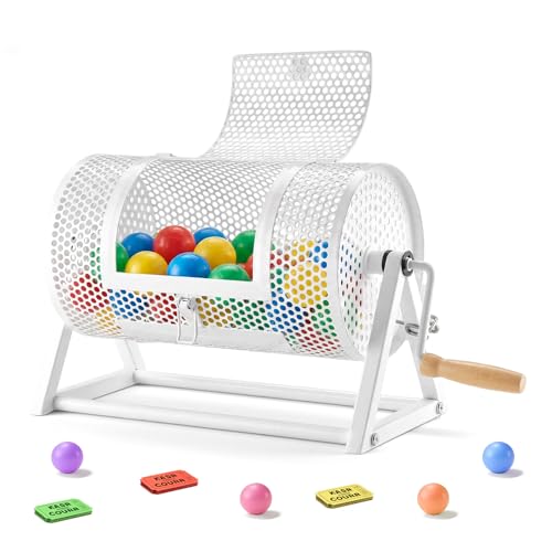 Boulier de loto VEVOR robuste en métal blanc avec support stable