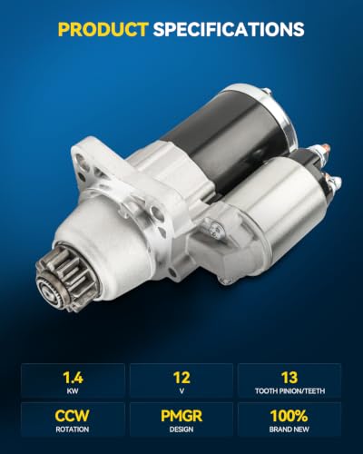 Image of PHILTOP 19163N New Starter Compatible with Nissan 2014-2020 Rogue