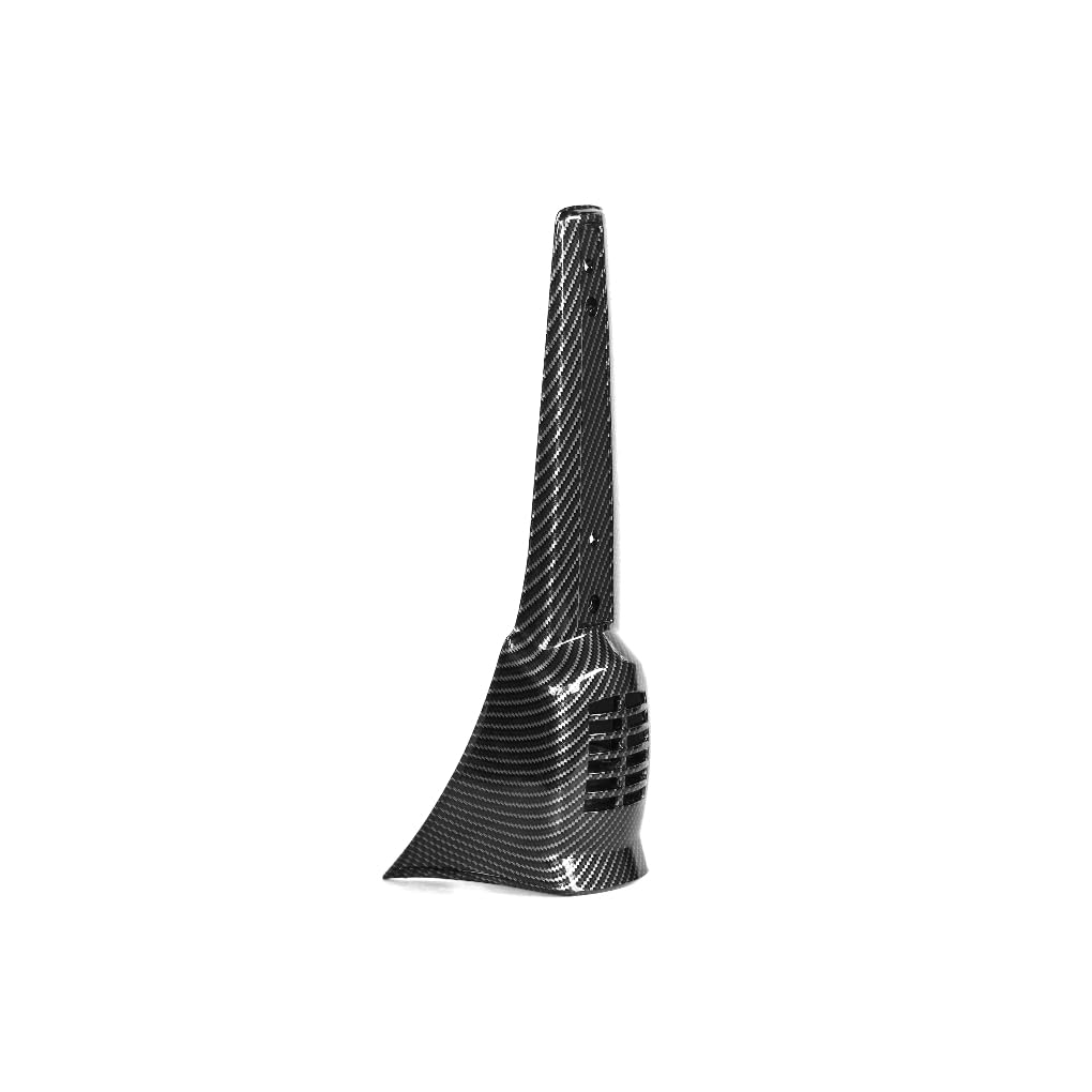 Boita 2.0 Mascherina anteriore Copristerzo compatibile con Vespa 50 Carbonio Nero Lucido
