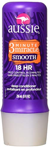 Aussie 3 Minute Miracle Smooth Deep Conditioner 8 oz (Pack of 2)
