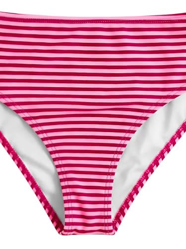 Image of RoseSeek Girl's Tie Dye Smocked 2 Piece Swimwear Sets Backless Halter Bikini Cute Brief Bathing Suit