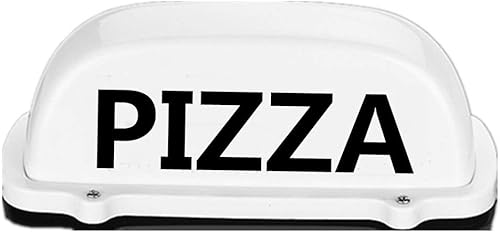 Miniatura 5 de 1 unids 5V USB blanco LED luz superior techo pizza sigl luz y con 9.8 ft de línea de cargador y base imán pizza publicidad domo luz