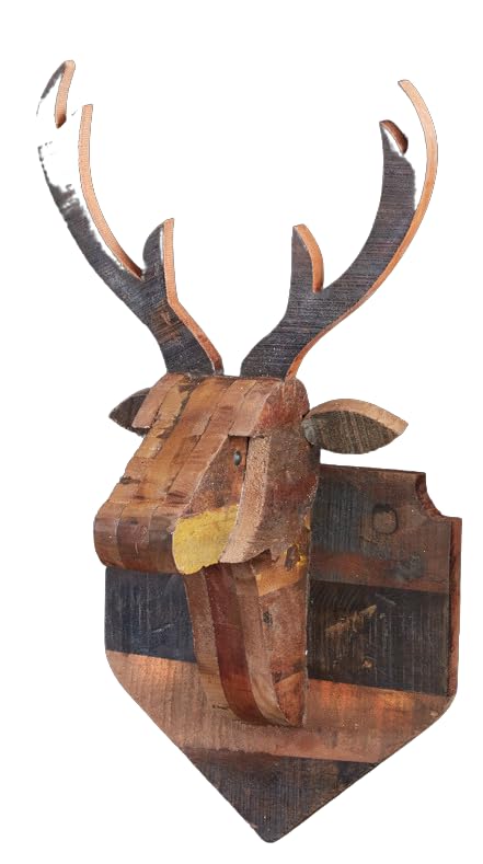 Stonebridge Mall Wood Deer Head Mount