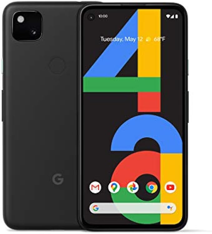 Google Pixel 4a - Unlocked Android Smartphone - 128 GB of Storage - Up to 24 Hour Battery - Just Black