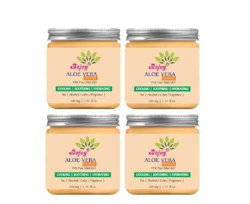 Bejoy Khadi Natural Herbal Refreshing Orange Face Gel Moisturiser (Pack Of 1) 400 ML