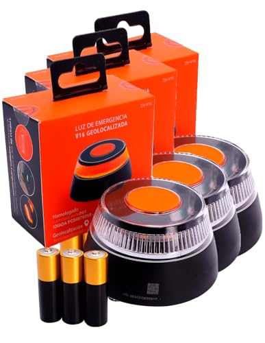 Jardin202 - Luz Emergencia Coche Homologada Dgt Baliza V16 Con Geolocalización Iot Incluida Hasta 2038 Luz V16 Obligatoria Baliza V16 Magnética 1km 360 Aprobada Y Certificada Por Dgt 1 Jardin202 - Luz Emergencia Coche Homologada Dgt Baliza V16 Con Geolocalización Iot Incluida Hasta 2038 Luz V16 Obligatoria Baliza V16 Magnética 1km 360 Aprobada Y Certificada Por Dgt 1
