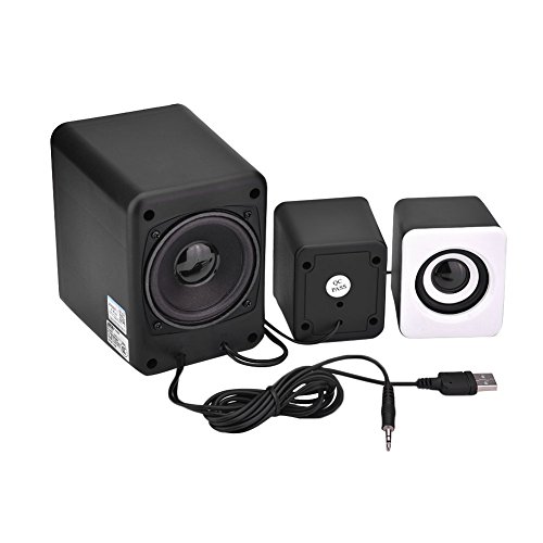 Haut-parleurs d’ordinateur pour, Mini USB 2.1 Filaire Combinaison Haut-Parleur Basse PC de Portables Alimenté Musique Subwoofer Téléphone Portable Blanc par Enceintes bibliothèque – Moniteurs proxim - Les Beatles, Paul McCartney, John Lennon, RIngo Starr, George Harrison Haut-parleurs d'ordinateur pour, Mini USB 2.1 Filaire Combinaison Haut-Parleur Basse PC de Portables Alimenté Musique Subwoofer Téléphone Portable Blanc par Enceintes bibliothèque - Moniteurs proxim – Image 5