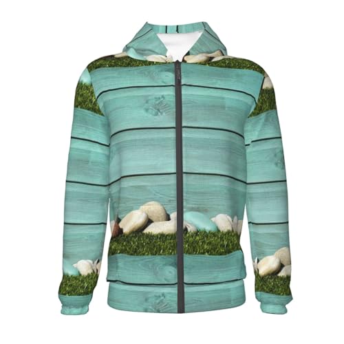 Wood Grain Kids Pullover Hoodies Boys Zip Up Sweatshirts Girls Athletic Clothes with Pocket2