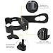 Hooke Road Multi-Function Drink Cup Phone Holder, Bolt-on Stand Bracket Organizer for 2011-2018 Jeep Wrangler JK Rubicon Sahara Sport 2/4 Doors