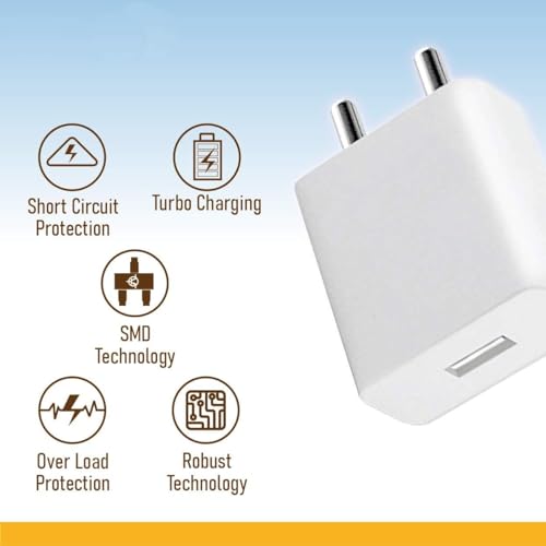 Image of Original 33W Fast USB Type C Charger Combo|Compatible for Mi Xiaomi Mobile,Power Banks|Fast Charging|(Adapter + USB to Type C Cable)|White