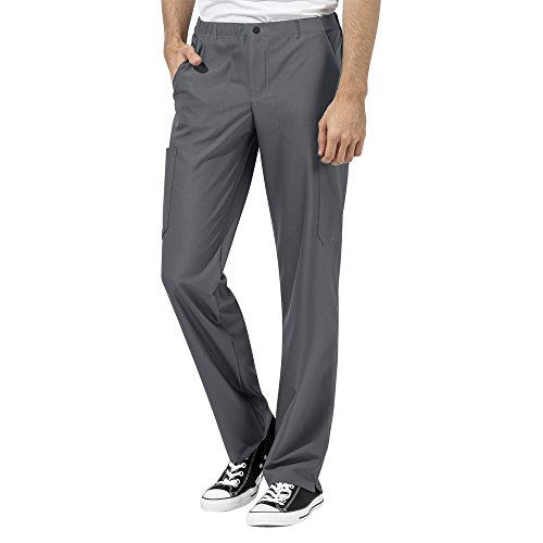 🔥 Hot Deals WonderWink Men's Men's Straight Leg Pant Pants, Pewter, X-Large