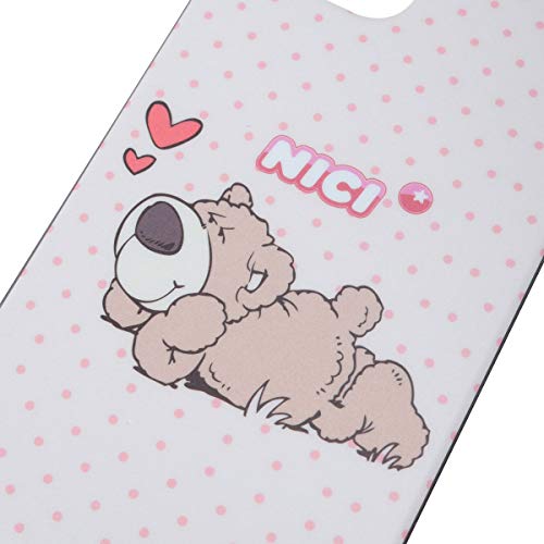 Coque NICI Ours Marron Blanc iPhone 12 Pro dos hybride rigide - 2