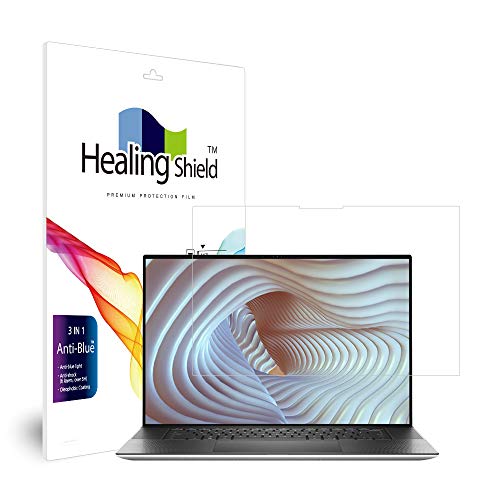 Healingshield スキンシール液晶保護フィルム Screen Protector Eye Protection Anti UV Blue Ray Film Compatible with Dell XPS 17 9700