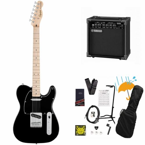 Squier by Fender/FSR Affinity Series Telecaster Maple FB Black PG Black[CVoV̔] GA15IIAvtS҃ZbgR