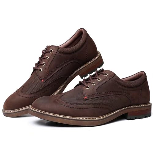 Image of Arkbird Mens Dress Shoes, Lace Up Leather Oxford