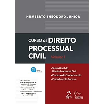 Capa do livro Curso de Direito Processual Civil - Vol. 1: Volume 1
