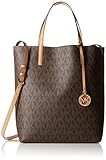 MICHAEL Michael Kors Hayley Large Convertible Tote (Signature Brown)
