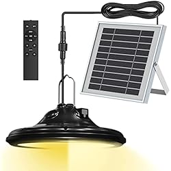 Lamparas Que Den Mucha Luz Neoglint Luz Solar para Exteriores, 100 Luces LED Regulables para Exteriores con Control Remoto, Temporizador, 3 Celdas Recargables de 1500mAh, Luz Solar Impermeable IP66 para Jardín