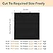 Window Blinds Cordless Blackout No Drill Cut to Size Clip On Stick On Self Adhesive Temporary Blinds Pleated Paper Blinds for Windows Doors Shades for Home Nursery Bedroom Kitchen Bathroom