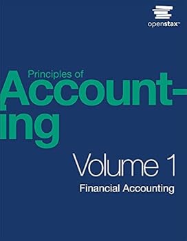 Paperback Principles of Accounting Volume 1 - Financial Accounting by OpenStax (paperback version, B&W) Book