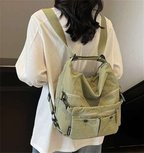 Epsion Women's Handbag Nylon Backpack Purse Large Capacity Travel Shoulder Crossbody Bags3