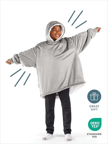 Bare Home 840105708797 Sherpa Fleece Wearable Blanket thumb #5