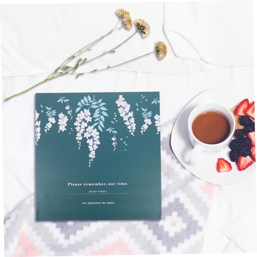 Image of Dried Flower Storage Book Plant Specimen Holder Album for Pressed Flowers and Leaves Loose-Leaf Scrapbook Holder for Floral Preservation Crafts Calligraphy 9.25 X 8.93 X 0.78 in