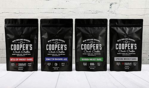 Bourbon Whiskey Barrel Aged Coffee - Ground Coffee, Grade 1 Colombian Coffee Beans Aged In Kentucky Bourbon Whiskey Barrels - 5Lb Bags #TOP7