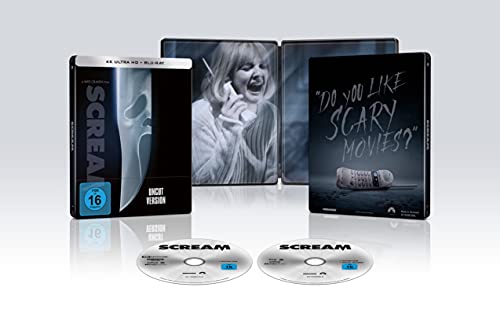 Wes Cravens Scream – 4K Steelbook (UHD + Blu-ray Disc)