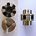 2PCS Rubber Inserts, Model L225, Suitable for Various Industrial Applications Including Machinery Drives
