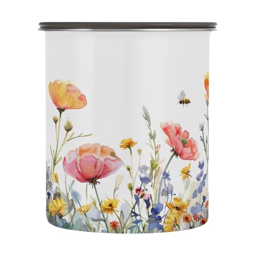 Contenedor Hermético para Café de Acero Inoxidable 30oz