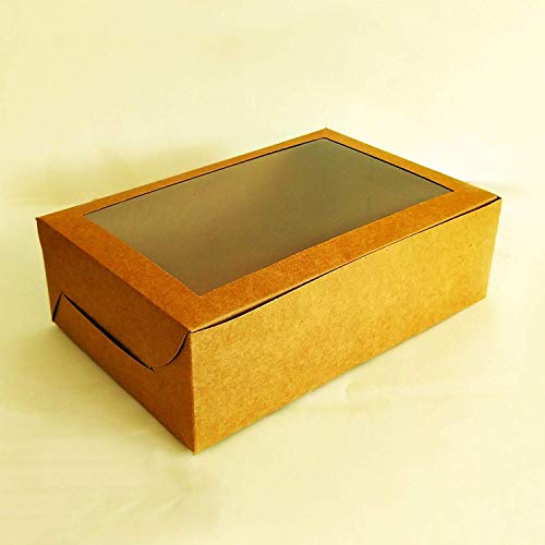Image of Paper Container- 10 pieces, Brown