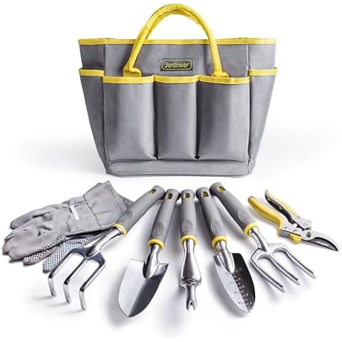 JARDINEER Heavy Duty Garden Tool Set Cover