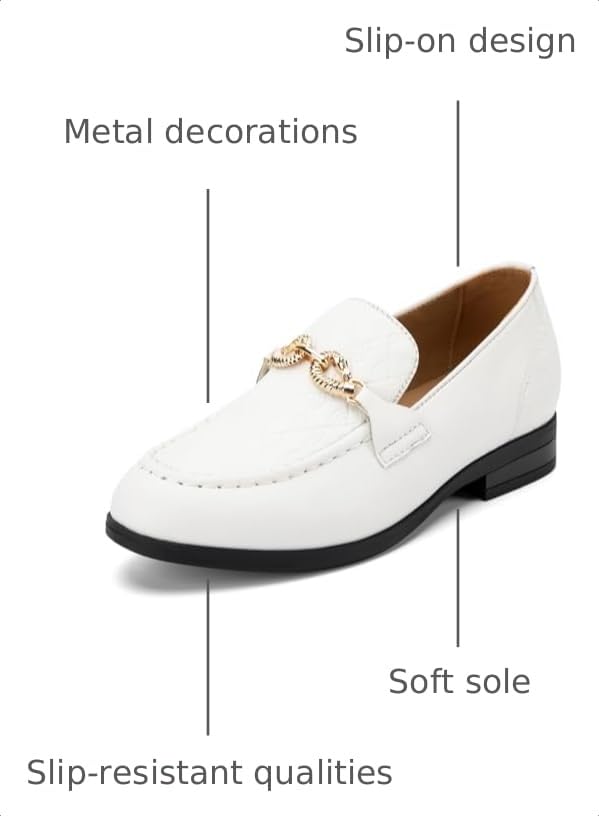 Image of Meijiana Boys' Formal Dress Slip-On Loafers - Tuxedo Shoe for Baby Dress Shoes