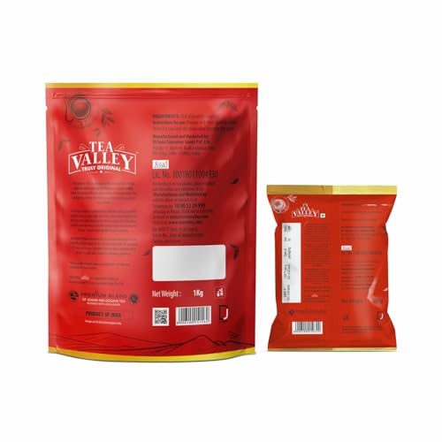 Image of Tea Valley Royal 1.25kg CTC Tea | Premium Blend of Assam and Dooars tea | Unique Blend Crafted for Chai Lovers| Strong, Malty, Aromatic and Rich Taste
