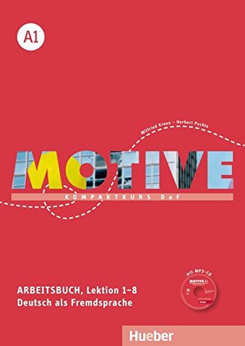 Motive A1. Arbeitsbuch A1. Lektion 1-8 mit MP3-Audio-CD: Kompaktkurs DaF.Deutsch als Fremdsprache by Wilfried Krenn (2014-12-01)