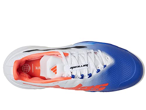 Adidas Men's Barricade Tennis Shoe, Lucid Blue/Black/Solar Red, 9.5 #TOP1