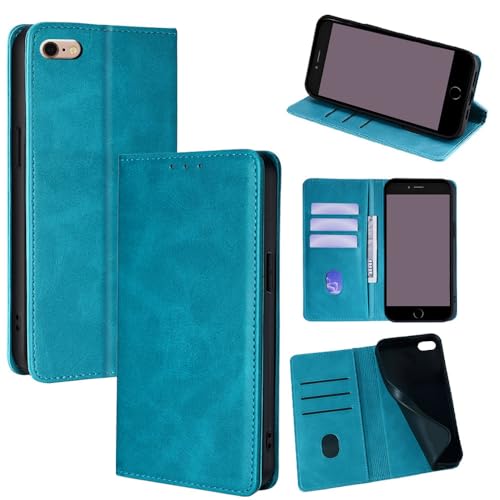 Funda Compatible con Samsung Galaxy S9 Plus Funda con Cierre magnético y Soporte Plegable para Tarjetas y Cartera Blue2