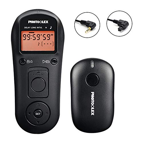 Wireless Shutter Release RST7500 Cable Wired Remote Control for Canon EOS 7D Series, 6D Series, 5D Series, 50D, 40D, 30D, 10D, 600D, 500D, 400D