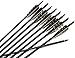 ARCHERY SHARLY 31Inch Carbon Arrow Practice Hunting Arrows with 4