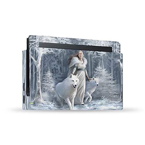 Skin Autocollant Vinyle Nintendo Switch Head Case Designs Anne Stokes Gardiens d'hiver