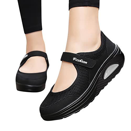 Zapatos Casuales de Fashion Shoes Sport Platform Breathable Ligero Running Women's Casual Shoes Casual Shoes Zapatillas por Niña Tenis De Mujer Blancos Baratos